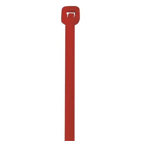 Box Partners Cable Tie, 18 in L, Red, 50 lb Strength CT185B